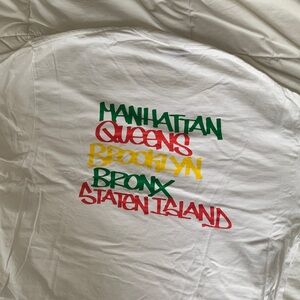 White Supreme Boroughs T Shirt